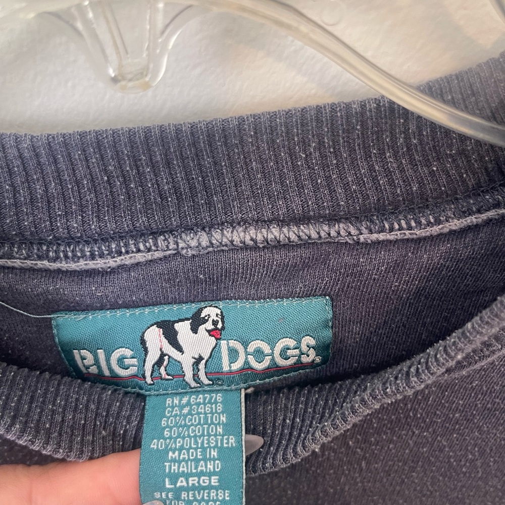 Vintage Big Dogs Pullover Sweater - Picture 2 of 2